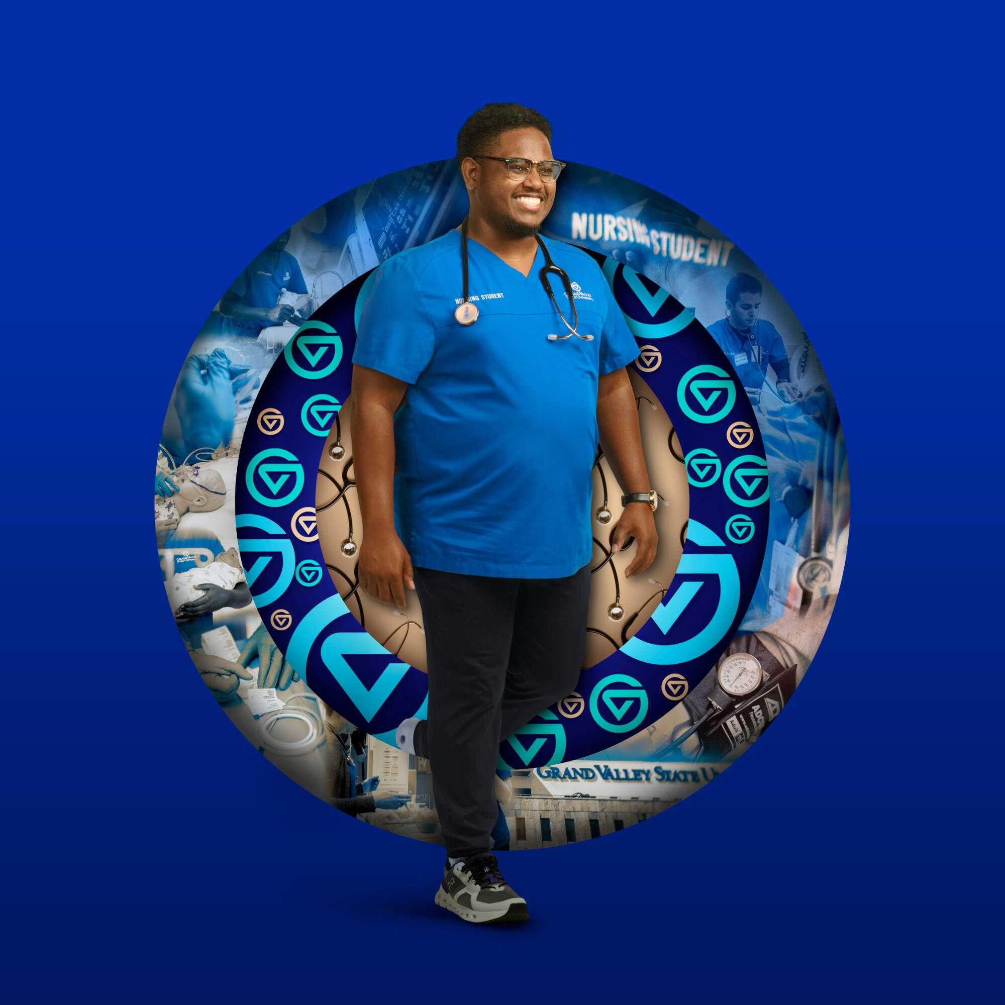 GVSU Nursing student, Shaun Boyland.